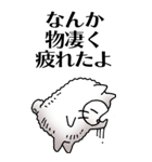 猫頭巾01（白猫）（個別スタンプ：33）