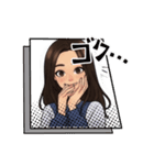 使いやすい大人のお姉さんスタンプ（個別スタンプ：14）