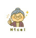 おばあちゃんのホットな日常会話（個別スタンプ：13）