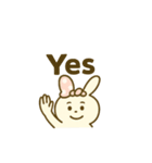 日々うさちゃん（個別スタンプ：3）