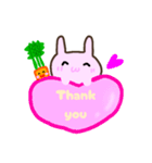 ぷにっとかわいい♡うさぎさん（個別スタンプ：13）