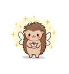うさぎ×ハリネズミのカップル Part 2（個別スタンプ：8）