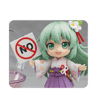 ジャンプ精霊ちゃんカプセルトイ(四角型)（個別スタンプ：1）