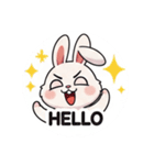 使いやすいうさぎスタンプ 卯年専用（個別スタンプ：3）