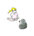こあらとおねえさん（個別スタンプ：4）