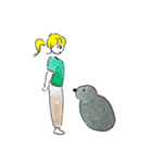 こあらとおねえさん（個別スタンプ：6）