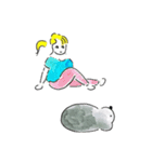 こあらとおねえさん（個別スタンプ：11）