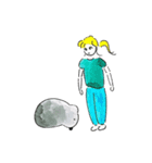 こあらとおねえさん（個別スタンプ：13）