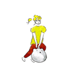 こあらとおねえさん（個別スタンプ：20）