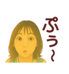 【夏】毎日使える便利な女の子スタンプ（個別スタンプ：13）