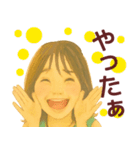 【夏】毎日使える便利な女の子スタンプ（個別スタンプ：14）