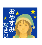 【夏】毎日使える便利な女の子スタンプ（個別スタンプ：21）