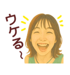 【夏】毎日使える便利な女の子スタンプ（個別スタンプ：24）
