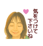 【夏】毎日使える便利な女の子スタンプ（個別スタンプ：25）