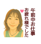 【夏】毎日使える便利な女の子スタンプ（個別スタンプ：27）