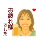 【夏】毎日使える便利な女の子スタンプ（個別スタンプ：28）