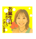 【夏】毎日使える便利な女の子スタンプ（個別スタンプ：29）