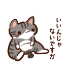 【ラフな敬語】ぷくネコたちのスタンプ3（個別スタンプ：23）