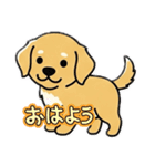 使いやすいワンちゃんスタンプ 戌年専用（個別スタンプ：4）