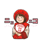 TH family.（個別スタンプ：25）