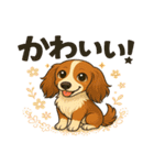 ほっとひとこと。ダックス便り（個別スタンプ：11）