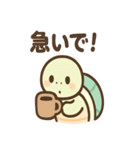 ゆるかわカメの日常スタンプ（個別スタンプ：8）