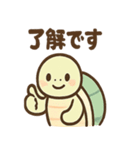 ゆるかわカメの日常スタンプ（個別スタンプ：23）