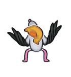 鳩にはトラブル無用5 (2025 LET'S DRAW)（個別スタンプ：11）