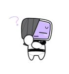 お手伝いYOUn（青紫）（個別スタンプ：4）