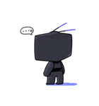 お手伝いYOUn（青紫）（個別スタンプ：12）