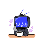 お手伝いYOUn（青紫）（個別スタンプ：14）