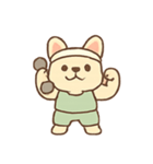 ミバフィットネスフィーバー（個別スタンプ：4）