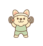 ミバフィットネスフィーバー（個別スタンプ：5）