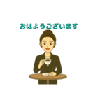 人財育成・研修講師のためのスタンプです（個別スタンプ：2）