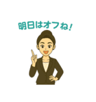 人財育成・研修講師のためのスタンプです（個別スタンプ：37）
