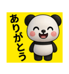【夏】毎日がっつり使おうパンダ（個別スタンプ：6）