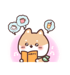 きゅんポメCaffe♪楽しい1日編（個別スタンプ：3）