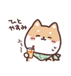 きゅんポメCaffe♪楽しい1日編（個別スタンプ：16）