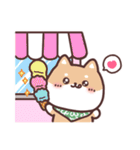 きゅんポメCaffe♪楽しい1日編（個別スタンプ：17）