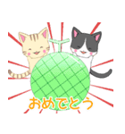 ちびにゃんこ18【夏】（個別スタンプ：12）