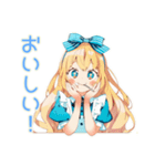 メルヘンアリス★白うさぎと海水浴（個別スタンプ：29）