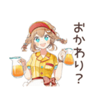 キュートなウェイトレスのお仕事♡（個別スタンプ：31）