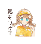 キュートなウェイトレスのお仕事♡（個別スタンプ：33）