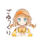 キュートなウェイトレスのお仕事♡（個別スタンプ：35）