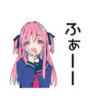 げんきな女子高生★放課後トーク（個別スタンプ：18）