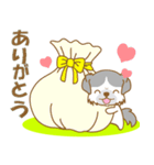 【犬屋】うちの子1番(チベタン)⑤（個別スタンプ：9）
