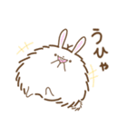 毎日使う！癒しのだらしなうさぎと仲間たち（個別スタンプ：9）