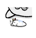 うさぎとあざらし（個別スタンプ：16）
