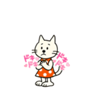 くまちゃんベストフレンドねこちゃん（個別スタンプ：16）
