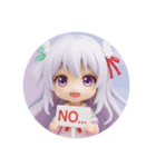 制服みなみちゃんカプセルトイ(丸型)（個別スタンプ：3）